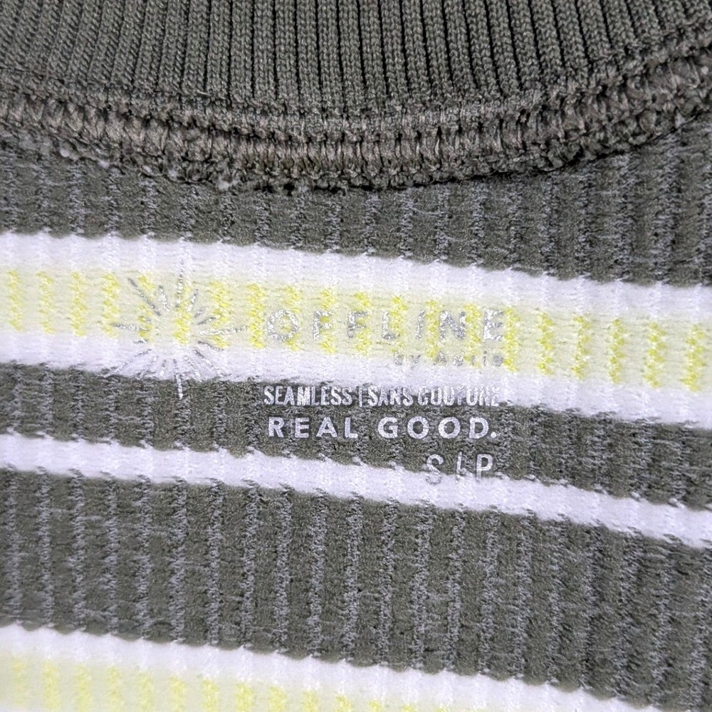 Ecote Express OFFLINE by Aerie Crop Top Bundle Boho Striped Blue Green Sz Small - Picture 8 of 11